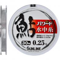 Леска Sunline Powerd Ayu 30m #0.6/0.128mm 1.68kg (16581029) JAPAN